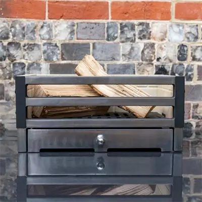 Grates for woodburning, multifuel, and bioethanol stoves