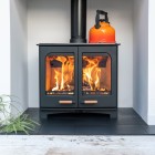 Ecosy+ Panoramic 9 Twin Door - Ecodesign - Slimline Wood Burning Stove (10kw Maximum Output) Ecosy+ Panoramic 9 Twin Door - Ecodesign - Slimline Wood Burning Stove (10kw Maximum Output)