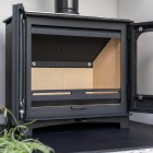 Ecosy+ Panoramic 9 Twin Door - Ecodesign - Slimline Wood Burning Stove (10kw Maximum Output) Ecosy+ Panoramic 9 Twin Door - Ecodesign - Slimline Wood Burning Stove (10kw Maximum Output)