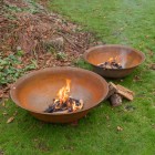 "Raw" 850mm Diameter 24KG Cast Iron Indian Fire Bowl  