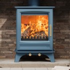 Elk Brass - Defra Approved - 5kw - Eco Design Approved - Woodburning / Multi-Fuel Stove Elk Brass - Defra Approved - 5kw - Eco Design Approved - Woodburning / Multi-Fuel Stove