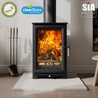 Ecosy+ Hampton Highline 5kw Defra Approved -  Eco Design Approved   - Wood Burning Stove