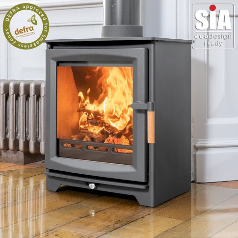 DARK GREY - Ecosy+ Hampton 5 Defra Approved - Eco Design Approved - 5kw
