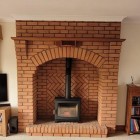 Ecosy+ Panoramic  9 -  Ecodesign - Slimline Wood Burning Stove (10kw Maximum Output)