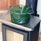 Tiny Space - Ecosy+ Hampton 4 Wood Burning Stove - Defra Approved 