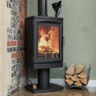 Ecosy+ 5kw Hampton Vista 500 Pedestal - Defra Approved - Woodburning Stove