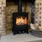 Elk Brass - Defra Approved - 5kw - Eco Design Approved - Woodburning / Multi-Fuel Stove Elk Brass - Defra Approved - 5kw - Eco Design Approved - Woodburning / Multi-Fuel Stove