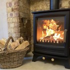 Elk Brass - Defra Approved - 5kw - Eco Design Approved - Woodburning / Multi-Fuel Stove