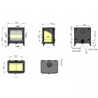 NEW / UNBOXED -  Ecosy+ Revolution 21 Multi-Fuel / Wood Burning BOILER Stove - Eco Design Approved