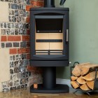 Ecosy+ 5kw Hampton Vista 500 Pedestal - Defra Approved - Woodburning Stove