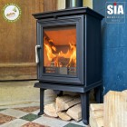 Ecosy+ Ottawa TR5 Tall , Defra Approved - Eco Design Approved - 5kw Wood Burning Stove Ecosy+ Ottawa TR5 Tall , Defra Approved - Eco Design Approved - 5kw Wood Burning Stove