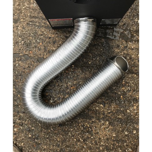 External / Direct Air Kit For Wood Burning Stoves - 1500mm Long - 120mm/5" diameter 
