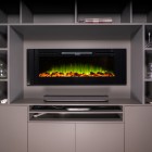 " Last Few In Stock "  60"" SW-FIRE Insert or Wall Hung Options Designer Electric Fireplace