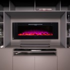 " Last Few In Stock "  60"" SW-FIRE Insert or Wall Hung Options Designer Electric Fireplace