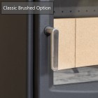 BURNT GREY - Ecosy+ Hampton 5 Defra Approved - Eco Design Approved - 5kw BURNT GREY - Ecosy+ Hampton 5 Defra Approved - Eco Design Approved - 5kw