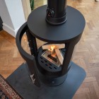 Leo Cylindrical 360 (Pedestal) Pure Bio Stove