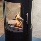 Leo Cylindrical 360 Pure Bio Stove