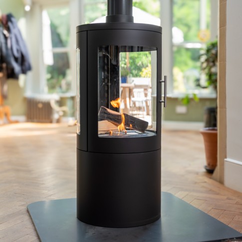 Leo Cylindrical 360 Pure Bio Stove