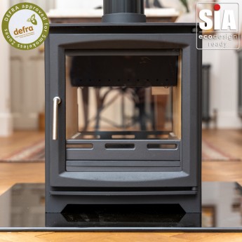 Ecosy+ Hampton 5 Double Sided, Defra Approved - Eco Design Approved - Wood Burning Stove 